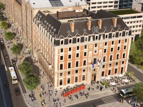 Dans le secteur EUROMEDITERRANEE, en face du Port