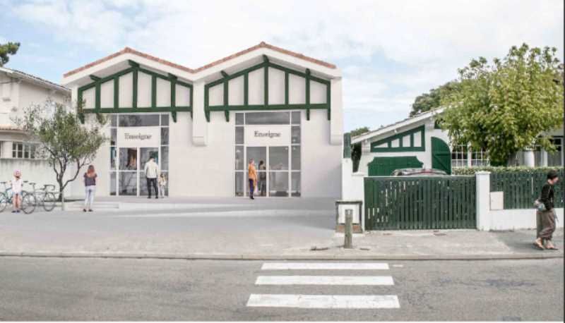 Sur la commune de Lège-Cap-Ferret, à proximité du