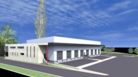 Location entrepôts 1344 m² non divisibles