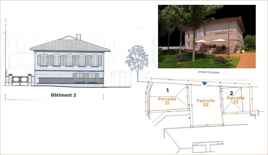 Location Commerce/boutique 340 m² non divisibles