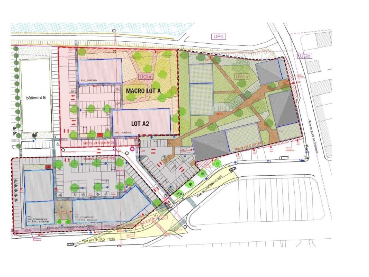 Location bureaux 2298 m² divisibles à partir de 527 m²