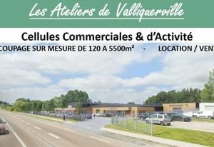 Bureaux à louer Valliquerville - Programme neuf avec excellente visibilité