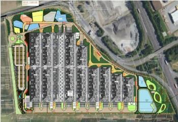 Location entrepôt Janville - Projet logistique SEVESO seuil haut