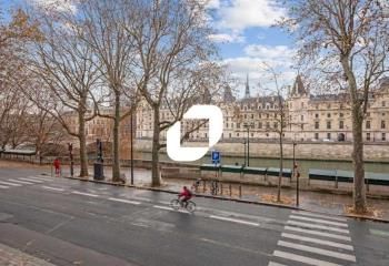 Bureaux à louer Paris 1 - Quai de la Mégisserie, vue Seine