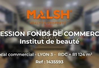 Fonds de commerce institut de beauté Lyon 3