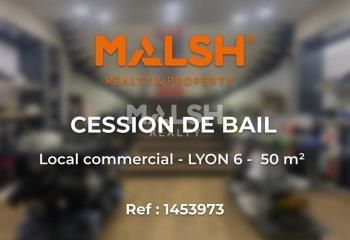 Local commercial à louer Lyon 6 - Quartier des Brotteaux - Métro A et B