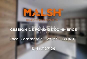Local commercial avec terrasse à Lyon 1