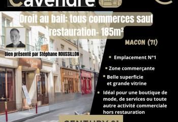 Cession de bail local commercial Mâcon - Emplacement N°1