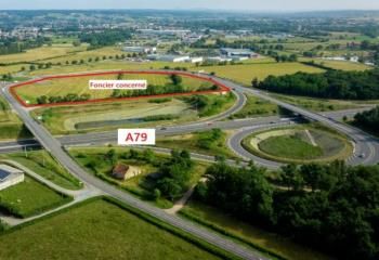 Terrain logistique à vendre Digoin - A79 et visibilité autoroute