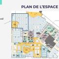 Coworking & bureaux flexibles à Paris 17 - 75017 plan - 2