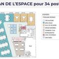 Coworking & bureaux flexibles à Paris 9 - 75009 plan - 1