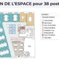 Coworking & bureaux flexibles à Paris 9 - 75009 plan - 2