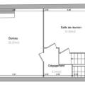 Location de bureau de 110 m² à Bordeaux - 33000 plan - 3