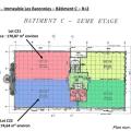 Location de bureau de 346 m² à Marseille 13 - 13013 plan - 2