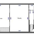 Location de bureau de 283 m² à Paris 11 - 75011 plan - 2