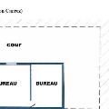 Location de bureau de 123 m² à Paris 14 - 75014 plan - 2