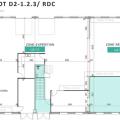 Location de bureau de 720 m² à Villeneuve-la-Garenne - 92390 plan - 1