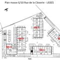 Location d'entrepôt de 344 m² à Lisses - 91090 plan - 1