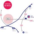 Location d'entrepôt de 37 500 m² à Nîmes - 30000 plan - 1