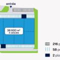 Location d'entrepôt de 38 623 m² à Villenoy - 77124 plan - 3