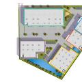 Vente d'entrepôt de 7 383 m² à Marines - 95640 plan - 1