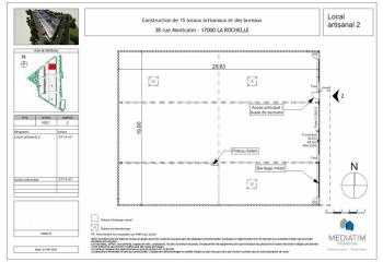 Location bureau La Rochelle (17000) - 511 m² à La Rochelle - 17000