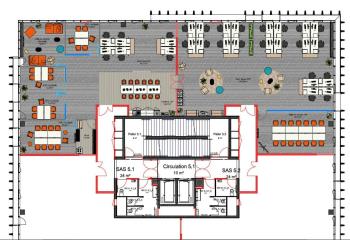 Location bureau Mérignac (33700) - 1214 m² à Mérignac - 33700