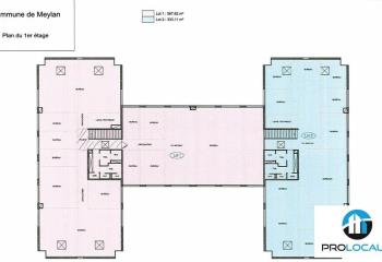 Location bureau Meylan (38240) - 901 m² à Meylan - 38240