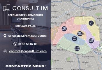 Location bureau Paris 15 (75015) - 164 m²