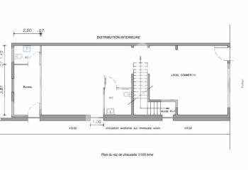 Location local commercial Basse-Terre (97100) - 96 m² à Basse-Terre - 97100