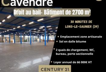 Location local commercial Lons-le-Saunier (39000) - 2700 m² à Lons-le-Saunier - 39000