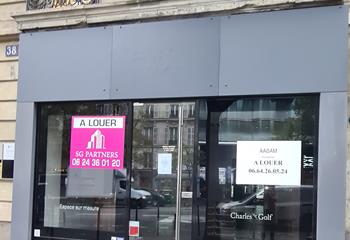 Location local commercial Paris 8 (75008) - 65 m² à Paris 8 - 75008