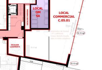 Location local commercial Reims (51100) - 69 m² à Reims - 51100