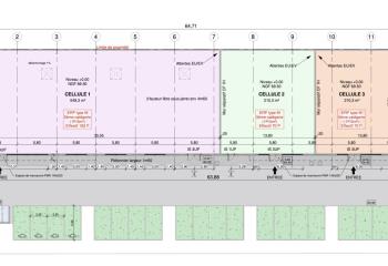 Location local commercial Saint-Maximin (60740) - 970 m² à Saint-Maximin - 60740