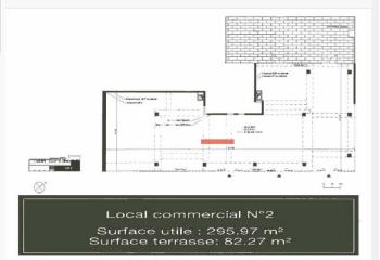 Location local commercial Sathonay-Camp (69580) - 296 m²