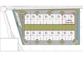 Location activité/entrepôt Calais (62100) - 12262 m²