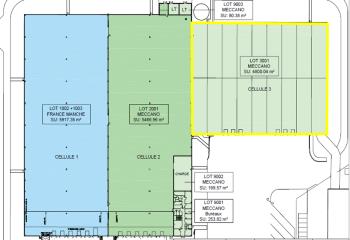 Location activité/entrepôt Calais (62100) - 4800 m²