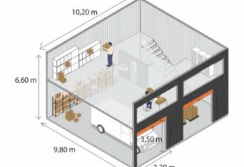 Location activité/entrepôt Entzheim (67960) - 2000 m² à Entzheim - 67960