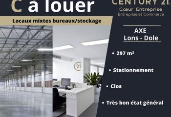 Location activité/entrepôt Lons-le-Saunier (39000) - 297 m² à Lons-le-Saunier - 39000