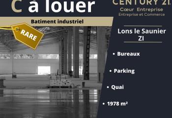 Location activité/entrepôt Lons-le-Saunier (39000) - 1978 m² à Lons-le-Saunier - 39000