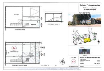 Location activité/entrepôt Pornichet (44380) - 152 m²