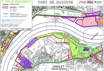 Location terrain Anglet (64600) - 150000 m² à Anglet - 64600