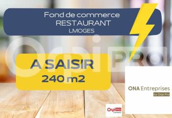 Fonds de commerce café hôtel restaurant à vendre Limoges (87280) à Limoges - 87000