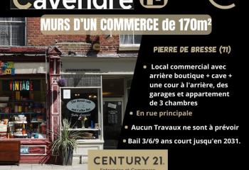 Local commercial à vendre Pierre-de-Bresse (71270) - 170 m² à Pierre-de-Bresse - 71270