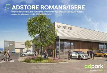 Local commercial à vendre Romans-sur-Isère (26100) - 1400 m² à Romans-sur-Isère - 26100