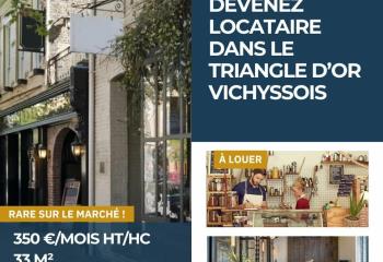 Local commercial à vendre Vichy (03200) - 33 m² à Vichy - 03200