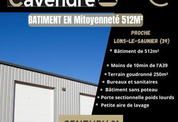 Activité/Entrepôt à vendre Lons-le-Saunier (39000) - 512 m² à Lons-le-Saunier - 39000