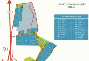 Terrain à vendre Chenon (16460) - 23000 m² à Chenon - 16460