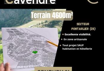 Terrain à vendre Pontarlier (25300) - 4600 m² à Pontarlier - 25300