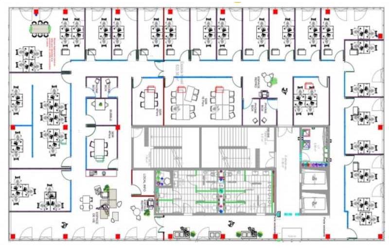 Coworking & bureaux flexibles à Lille - 59000 plan - 1